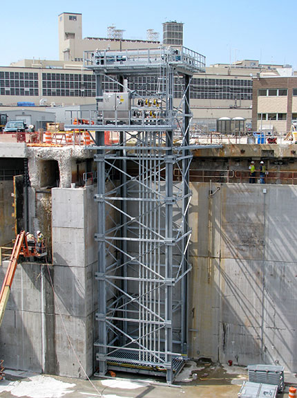 vertical lift at navy shipyard