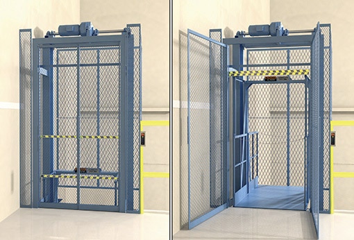 vertical lift enclosures