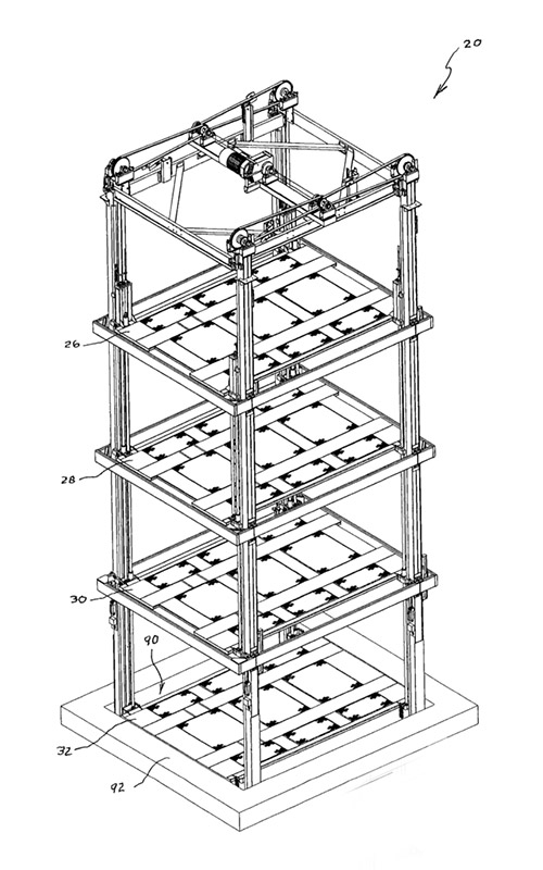 PFlow patent - car lift