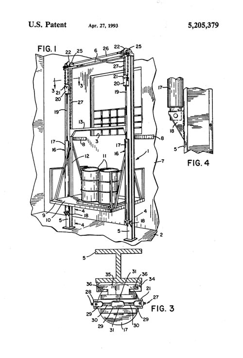 PFlow patent - vertical conveyor