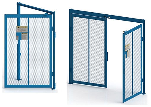 material lift swing gates