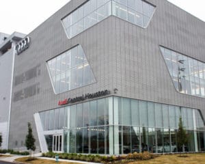 Audi dealership lift