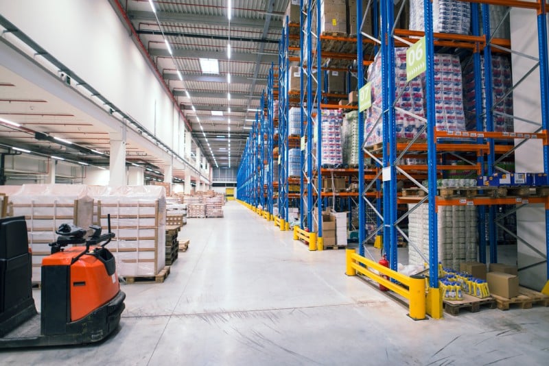 Large distribution center