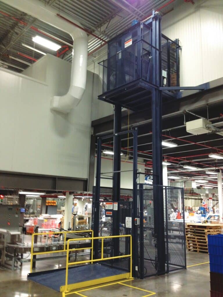 Mechanical VRC designed and installed in the straddle configuration