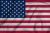 Flag of USA on textured fabric. Patriotic symbol